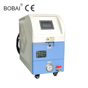 เครื่องควบคุมอุณหภูมิแม่พิมพ์แบบหมุนเวียนน้ำ BOBAI PLC ปั๊มน้ำ 380V 120C เครื่องควบคุมอุณหภูมิน้ำความแม่นยำสูงสำหรับการฉีดขึ้นรูป - Product Image 4