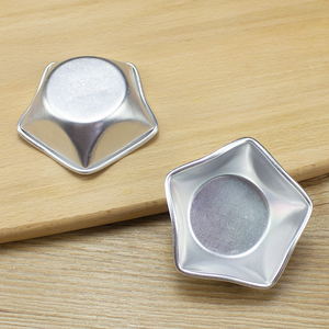 アルミ合金製スター型プディングジェロカップ再利用可能ノンスティックミニケーキエッグタルトマフィン型ホームベーキングやパーティー用 - Product Image 5
