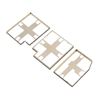 Boîtier de blindage EMI RF magnétique personnalisé ISO9001 pour PCB, en acier, avec tolérance de surface de précision 0,02 mm