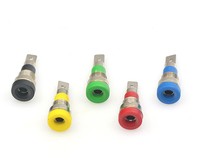 Connecteur enfichable Type 4mm, expédition en chine, poste de liaison, vestes banane prise