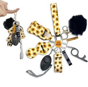 Dụng Cụ Mở Báo Động Cá Nhân Multichoice, Bộ Giữ Vệ Sinh PomPom Chapstick, Bộ Móc Khóa Tự Vệ - Product Image 6