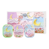 Set Krim Parfum Padat Meidian Milk Tea Citrus Orange Frankincense Freesia, Wangi Tahan Lama, Portable, Penyegar Udara Mobil, Cocok untuk Perjalanan