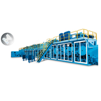 Full Servo Automatic Under Pad Damen binde Adult Baby Windel Produktions linie Herstellung Maschine