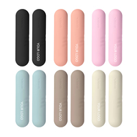Ensemble d'haltères en silicone 1kg 1.5kg 2kg 2.5kg avec noyau en fonte, poignée confortable antidérapante pour Pilates, gym à domicile, yoga et fitness