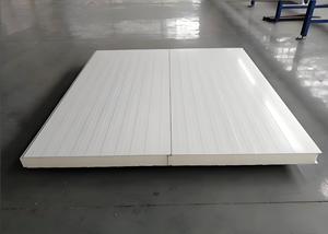 Panneaux pour chambres froides à haute résistance à la compression, certifiés CE, en polyuréthane/<span class=keywords><strong>laine</strong></span> <span class=keywords><strong>de</strong></span> <span class=keywords><strong>roche</strong></span>/EPS/PIR - Product Image 3