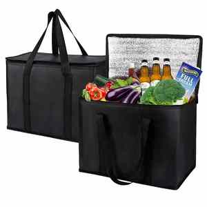 Bolsa Térmica Reutilizable para Comestibles, Bolsa Refrigerante para Almuerzo, Bolsa de Tela No Tejida para Alimentos - Product Image 1