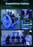 Simulador de Cine VR de 4 Asientos con Movimiento, Máquina de Juegos de Cine 4K 3D y Arcade de Tiro para Centros Comerciales, FEC y Parques de Diversiones Interiores