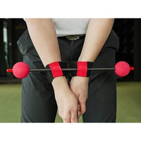 SwingPerfect Entraîneur d'alignement du poignet de golf avec tige en fibre de carbone, support de poignet pour le putting, aide à l'entraînement avec retour visuel, correcteur