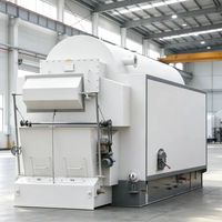 Caldera de Calefacción de Agua Caliente a Biomasa, Carbón, Astillas de Madera y Pellets DZL de 0.7MW, 1.4MW, 2.8MW, 4.2MW, 5.6MW, 7MW, 10.5MW, 14MW, 28MW en Venta