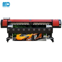 Máquina de impresión de Banner Digital flexible de gran formato, impresora de inyección de tinta ecosolvente de 2,5 m, pegatinas de lona, fábrica de china