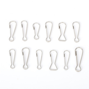 Hebilla de clip metálica de varias especificaciones, duradera para ropa y bolsos - Product Image 1