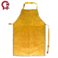 Tabliers de soudage en cuir de qualité supérieure HLM pour le soudage avec des caractéristiques anti-coupure, ignifuges et anti-chaleur