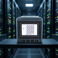 Medidor de Energía Trifásico EASTSONG ES96DY Clase 0.5 kWh, Voltaje de Línea, Armónicos, Potencia Activa, Potencia Reactiva, Factor de Potencia, RS485 Modbus IP65