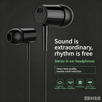 Aksesoris Earphone Murah Earphone Berkabel Earbud In-Ear Headphone 3.5mm Dengan Mikrofon untuk Samsung Android Mobile Universal