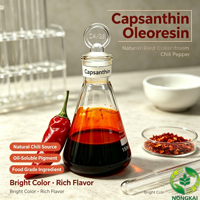 Résine de Capsaïcine Pure 150k-1.5M SHU, Extrait de Piment Personnalisable, Fourniture d'Usine pour l'Exportation