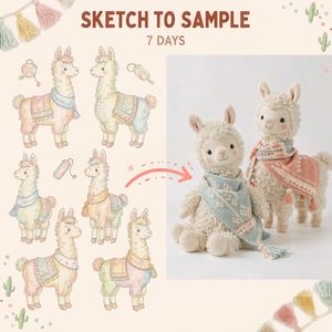 Peluche Llama Personnalisée de Haute Qualité OEM ODM, Adorable Poupée Alpaga Rembourrée pour Merchandising de Marque, Cadeau Enfant et Souvenir - Product Image 2