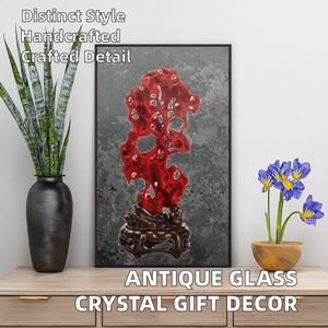 Artesanías de cristal de vidrio antiguo para calentar el regalo y la decoración del porche - Product Image 2
