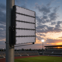 Projecteurs LED circulaires multi-modules 1000W 1200W à puce 5050 basse tension, lumière chaude 110V 240V pour le handball (vente en gros)