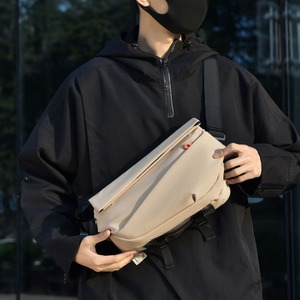 Riñonera con Cierre Magnético para Ciclismo, Motociclismo, Deportes, <span class=keywords><strong>Trabajo</strong></span> de Cartero, Oficina - Mochila Cruzada con Cremallera para el Pecho - Product Image 6