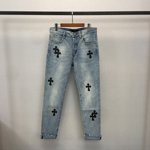 Nuovi <span class=keywords><strong>Jeans</strong></span> Affusolati dal Design Vintage 2021, <span class=keywords><strong>Jeans</strong></span> Elasticizzati Personalizzati per <span class=keywords><strong>Uomo</strong></span> - Product Image 2