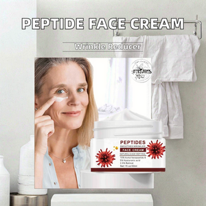 Crème hydratante anti-rides au peptide, lotion efficace pour le soin de la peau du visage - Product Image 2