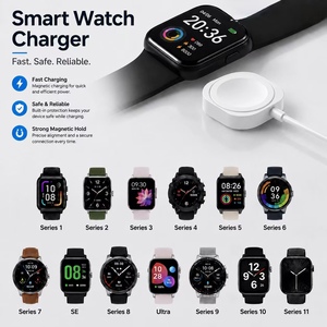 Câble de chargeur de montre intelligente sans fil magnétique portable 5W USB, conception compacte OVP, performance de charge rapide, vente en gros d'usine - Product Image 3