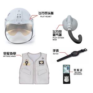 Juego de rol para niños y niñas, disfraz de rescate, piloto, enfermera, chef, gran oferta, <span class=keywords><strong>2022</strong></span> - Product Image 4