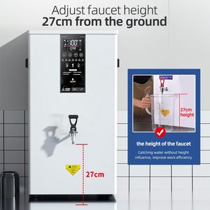 30L Wall-Mounted Stainless Steel Electric Hot <strong>Water</strong> <strong>Dispenser</strong> Drink <strong>Water</strong> Boiler - Product Image 3