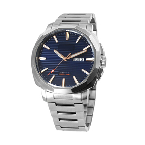 Reloj Mecánico Automático con Esfera Azul 10ATM, Acero Inoxidable 316L, Logotipo Personalizado, Reloj de Negocios para Hombre - Product Image 3