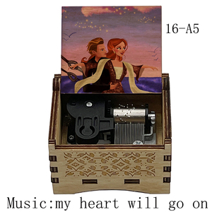 <span class=keywords><strong>Mi</strong></span> corazón irá en caja de música de madera cajas musicales antiguas caja de música de madera regalos <span class=keywords><strong>para</strong></span> amante <span class=keywords><strong>novio</strong></span> novia marido esposa - Product Image 6