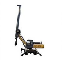 Foreuse à roues entièrement hydraulique DL-360 pour puits de 30 m de profondeur – Composants essentiels pour la construction municipale et routière