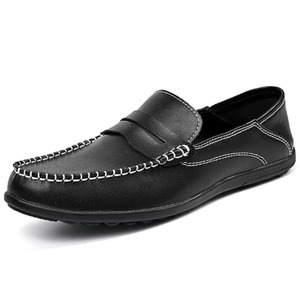 Mocassins en Cuir Véritable pour Hommes – Légers, Décontractés, Idéaux pour le Bureau, les Fêtes, les Mariages – Faciles à Enfiler – Été, Automne, Hiver – Approvisionnement Direct Usine - Product Image 5