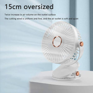 Ventilador de escritorio multifuncional, silencioso, ajustable, de alta calidad y con clip. - Product Image 5