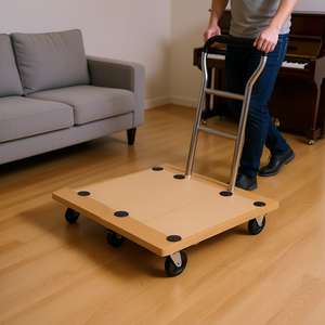 Plataforma Rodante de Madera para Muebles Pesados, 200x120cm, con Ruedas para Piano y Sofá, Capacidad de 500 Libras - Product Image 2