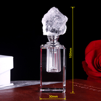 Nouveau design 2026 – Mini flacon de parfum en pierre d'agate naturelle, bouteilles vides pour huiles essentielles