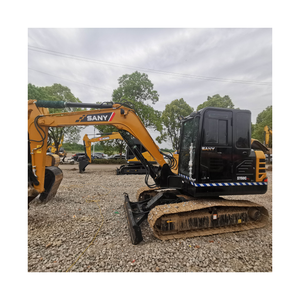 Excavadora Pequeña Sany 60C de 6 Toneladas Usada con Válvula Hidráulica Kawasaki y Capacidad de Cucharón de 0.4m - Product Image 1