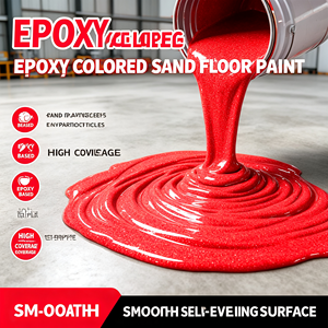 Pintura Líquida Ecológica de Epoxi con Arena de Color para Revestimiento de Pisos de Garajes y Fábricas - Product Image 2