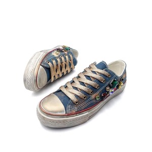 Zapatos Casuales de Lona con Diseño Nuevo 2026 para Mujer, Estampado de Ladrillo y Piedra, Zapatos Planos Casuales de Moda para Mujer - Product Image 4