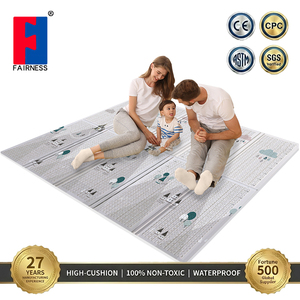 Alfombra <span class=keywords><strong>de</strong></span> Juego Plegable <span class=keywords><strong>de</strong></span> Espuma XPE para Bebés <span class=keywords><strong>de</strong></span> 0 a 3 Años, Impermeable y No Tóxica, <span class=keywords><strong>de</strong></span> Fairness Factory Wholesale - Product Image 1
