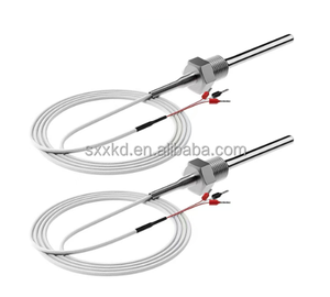 温度センサーM6/M8スレッド500m OEM/ODMサポートカスタマイズされた<span class=keywords><strong>PT100</strong></span>/<span class=keywords><strong>PT1000</strong></span> <span class=keywords><strong>RTD</strong></span> K熱電プローブ - Product Image 2