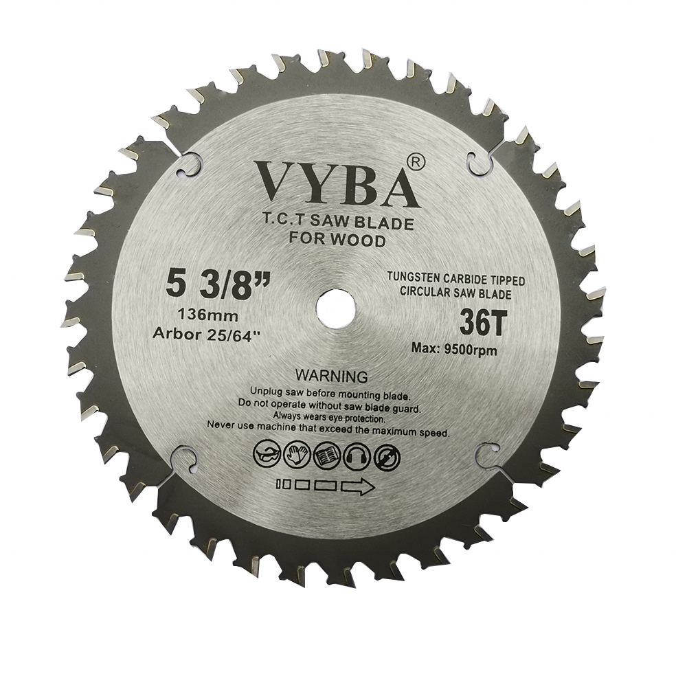 5-3/8 дюймов 36T Профессиональный качественный электроинструмент аксессуар дисковая пила для резки древесины