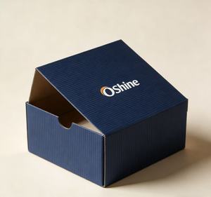 Scatola in <span class=keywords><strong>Cartone</strong></span> Ondulato Completamente Automatica, Materiali Riciclati, Confezione Regalo Artigianale con Stampa a Quattro Colori e Accessori per Manici - Product Image 4