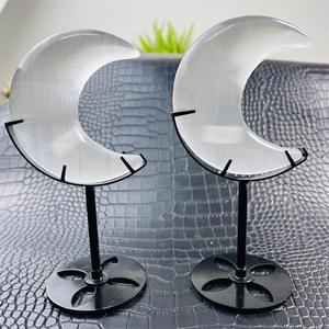 <span class=keywords><strong>Luna</strong></span> <span class=keywords><strong>de</strong></span> Selenita Transparente Tallada a Mano sobre Base, Escultura <span class=keywords><strong>de</strong></span> <span class=keywords><strong>Luna</strong></span> Creciente <span class=keywords><strong>de</strong></span> Cristal <span class=keywords><strong>de</strong></span> Yeso Natural para Decoración <span class=keywords><strong>de</strong></span> Espacios <span class=keywords><strong>de</strong></span> Sanación Espiritual - Product Image 2