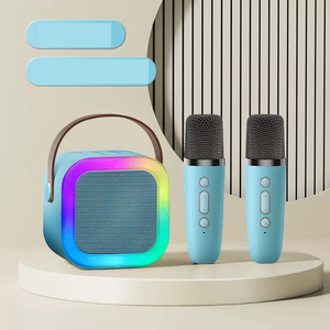 Best-sell Song All-in-One Mini Portable para Blue Tooth <span class=keywords><strong>Karaoke</strong></span> Speaker Wireless Home KTV Micrófono Gabinete Batería para exteriores - Product Image 5