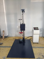 Testeur automatique de chute d'emballages, testeur d'impact de chute de cartons à bras unique