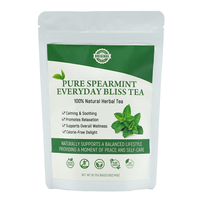 Tisane de menthe verte séchée Chinaherbs GMP, épices et herbes, sachets de thé de menthe poivrée séchée en vente