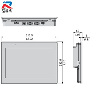Nueva Pantalla Táctil HMI Industrial Easy Harmony ET6 Original, HMIET6600 de 12 Pulgadas, Panel de Control con Pantalla Táctil, 16 Millones de Colores TFT - Product Image 3