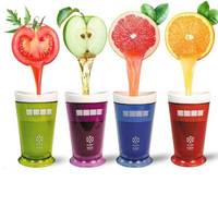 250ML Smoothie Slush Shake Maker Beker IJsvormpjes Vriespopsicle Lepel Maker Fruitsap Bevroren Zomer Waterfles