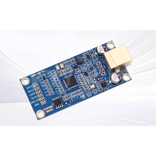 KYYSLB XMOS316 USB Digital Interface Support DSD512 Compatible Amanero Daughter Card Sunken Gold 4-layer PCB