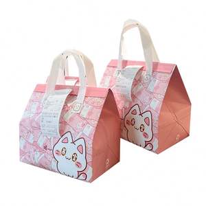 Sacs de livraison de nourriture isolés - Sacs d'épicerie thermiques imperméables personnalisables avec doublure en aluminium pour l'extérieur et les plats à emporter - Product Image 1